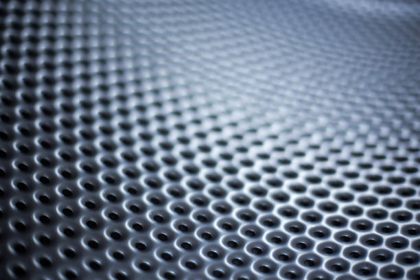 istock Abstract black and white background wallpaper concept from inside of washing machine drum. 1154046556