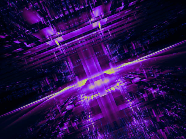 istock Abstract futuristic portal or space station - digitally generated image 1154048008