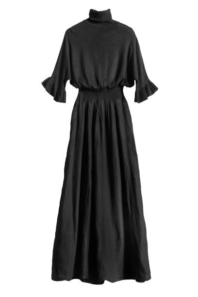Black dress isolated