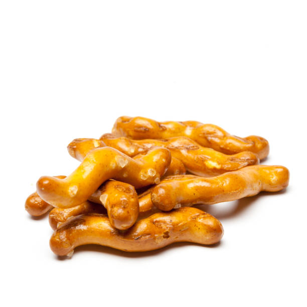 istock cookies bretzels on a white background 1154050646