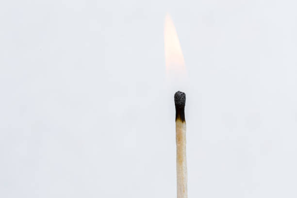 istock Matches isolated on white background. Closeup shot. 1154051627