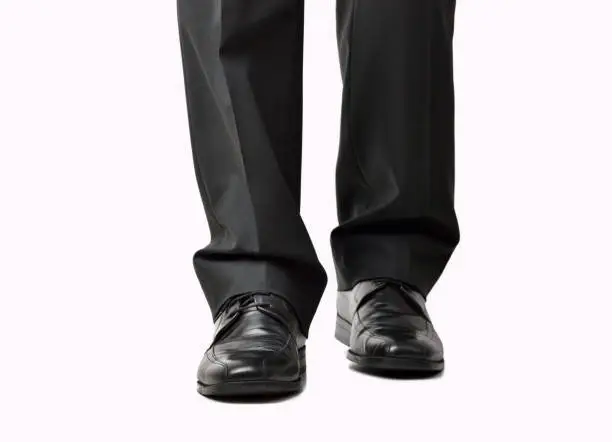 Photo of shoes of a businessman
