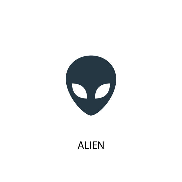 Alien Head Illustrations, Royalty-Free Vector Graphics & Clip Art - iStock
