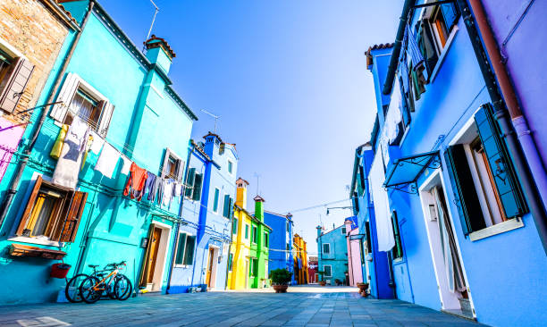 istock burano - famous old town - italy 1154056711