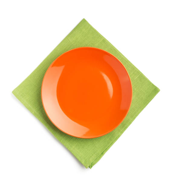istock set of dishes and empty plate on white 1154060877