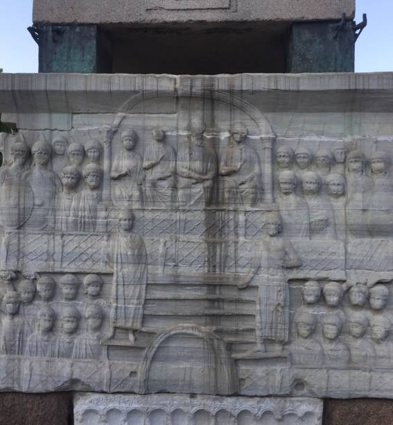 istock historical monument stone in Istanbul, Turkey 1154061719