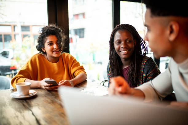 istock Millennials working from the coffee shop. 1154062390