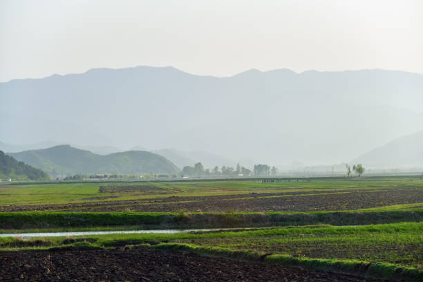 istock North Korea. Countryside 1154063890