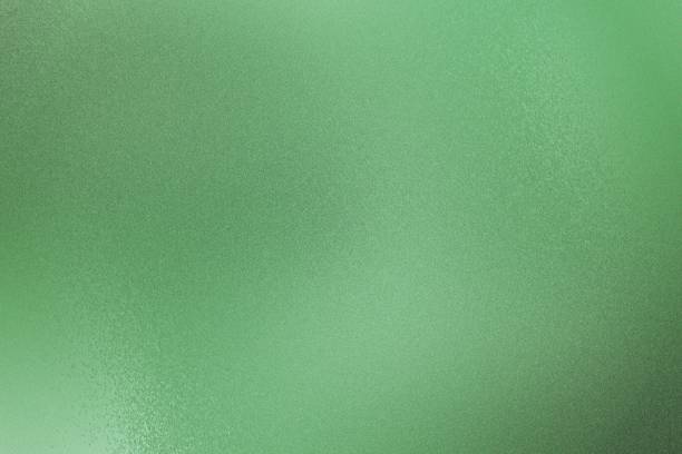 istock Brushed green metallic wall, abstract texture background 1154066338