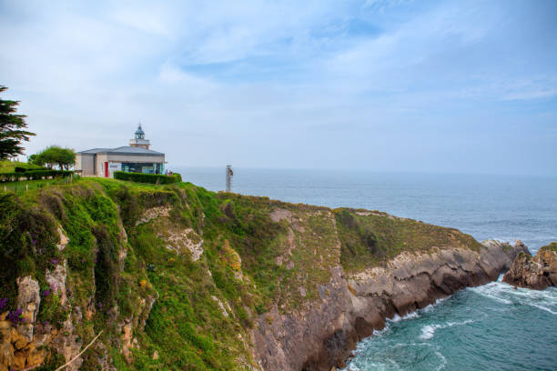 Lighthouse Punta Silla. San Vicente de la Barquera. Spain