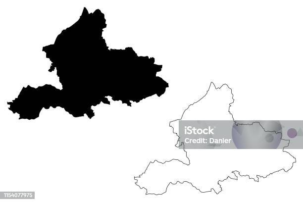 Guilderland Map Gelderland Province Map Vector Illustration Scribble Sketch Guelders ...