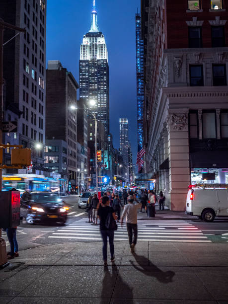istock Empire State Building Glowing at Dusk 1154078715