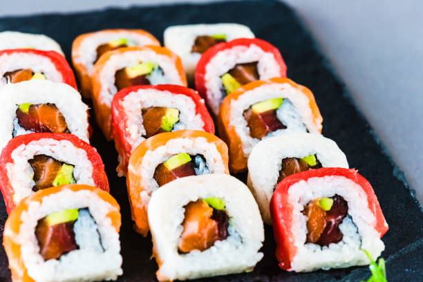 istock Sushi ready for food 1154080611