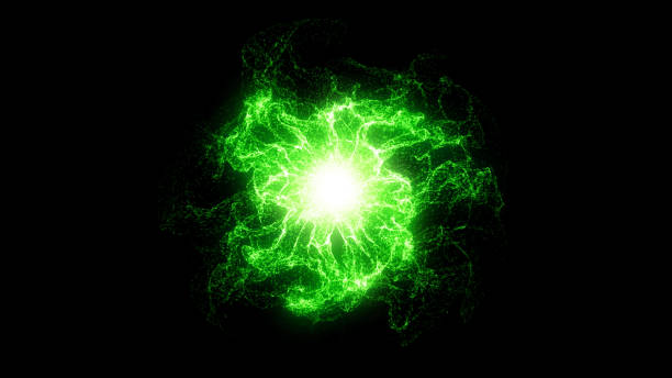 Electric sphere made of plasma.