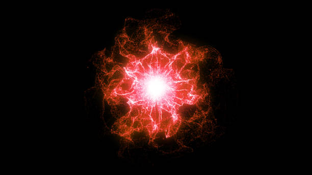 istock Electric sphere made of plasma. 1154096777