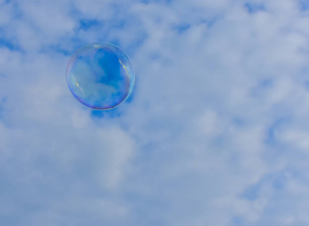 istock Soap bubble in the air 1154104077