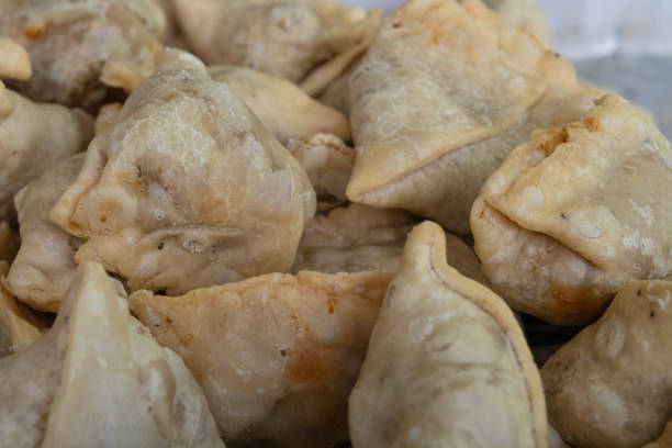 istock Samosa Indian food, selective focus 1154113417