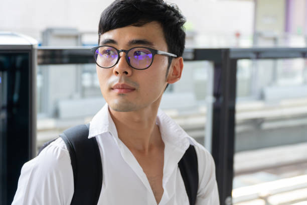 istock Casual Asian officer worker in day off. 1154113818