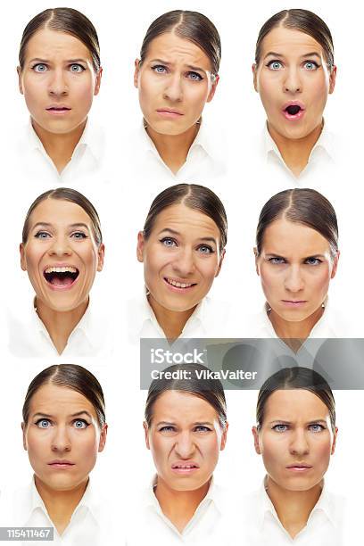 Foto de Rostos e mais fotos de stock de Expressão Facial - Expressão Facial, Imagem manipulada, Montagem - Imagem manipulada