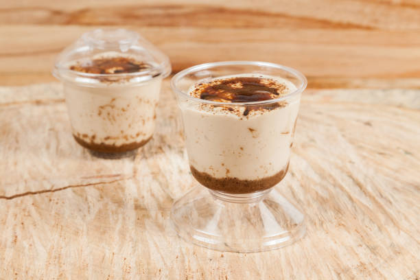 istock Tasty milk dessert made with coffee 1154117340