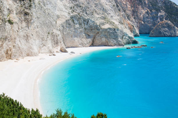 istock Porto Katsiki beach, Lefkada island, Greece 1154122613
