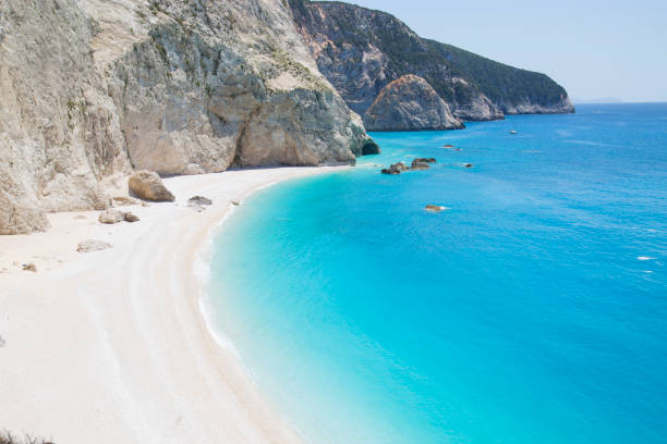 istock Porto Katsiki beach, Lefkada island, Greece 1154122640