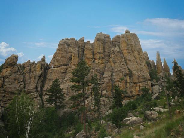 istock Rock formations, Needles Highway, South Dakota 1154124463