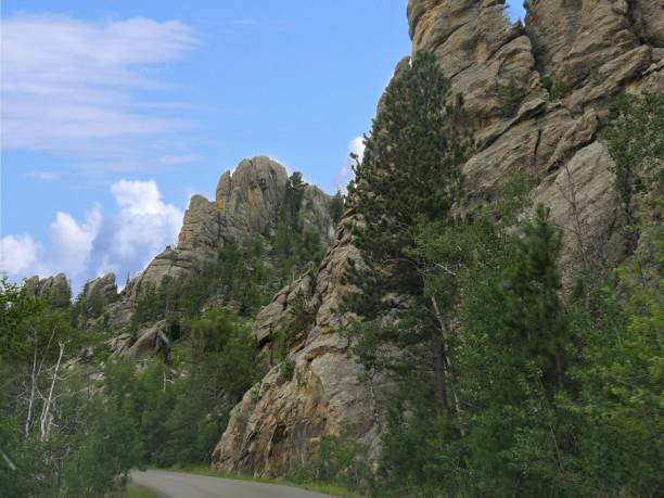 istock Rock formations, Needles Highway, South Dakota 1154124479