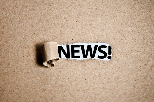 Newsletter - typed words on a Vintage Typewriter