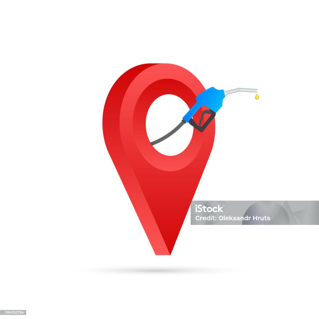 Gas station icon location. Fuel pump, fuel station location gps marker icon. Vector stock illustrtaion. Gas station icon location. Fuel pump, fuel station location gps marker icon. Vector illustrtaion. Gasoline stock vector