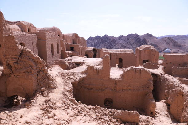 istock Mud-brick village of Kharanaq 1154134788