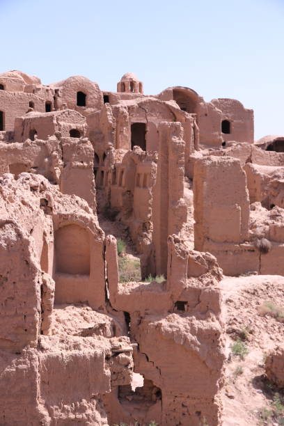 istock Mud-brick village of Kharanaq 1154134847