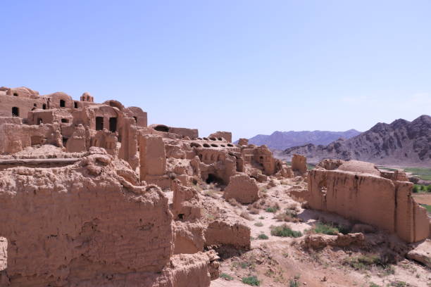 istock Mud-brick village of Kharanaq 1154134848