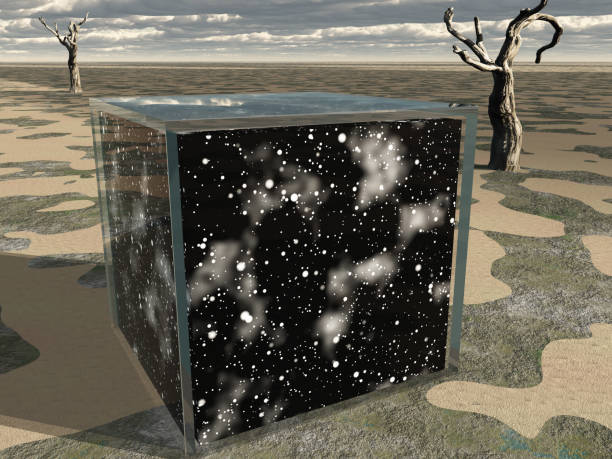 istock Box contains space and stars 1154138871