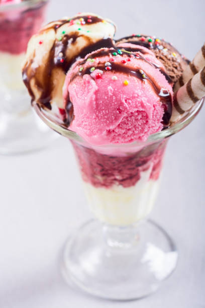 istock Ice creeam in sundae 1154139445