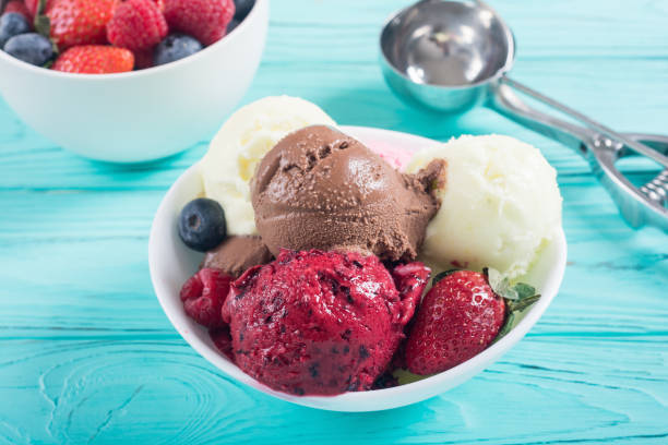 istock Mix of ice cream ball 1154139480