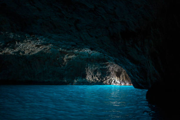 istock view from inside in the blue grotto on capri island 1154143685