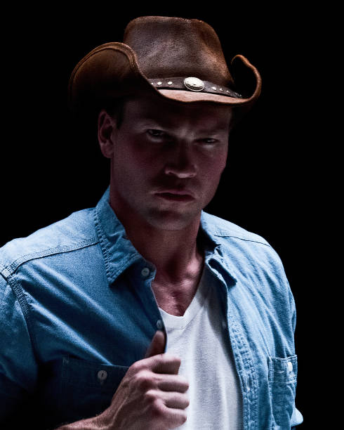 istock Very attractive cowboy 1154159473