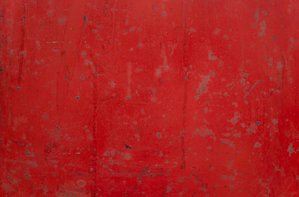 żywa czerwona zardzewiała rustykalna metalowa tekstura tła - textured steel rust red zdjęcia i obrazy z banku zdjęć