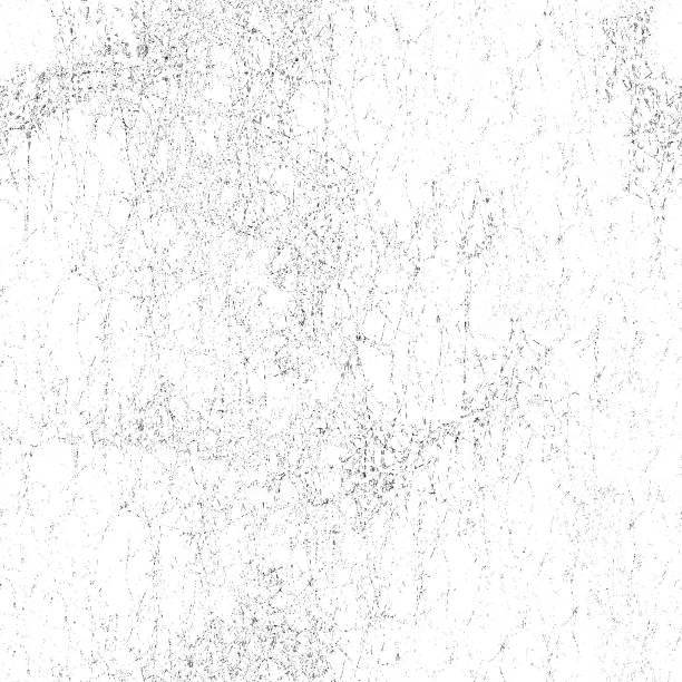 istock Grunge background black and white. Monochrome vector seamless texture 1154169235