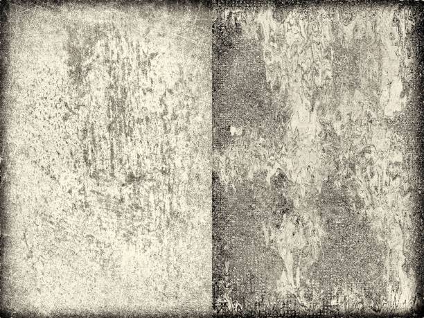istock Old paper texture. Vintage grunge background. Worn surface in scratches, scuffs and stains 1154169498