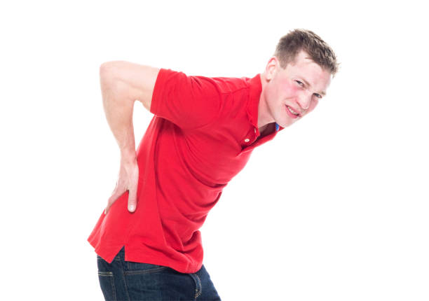 istock Handsome man in red shirt 1154175346