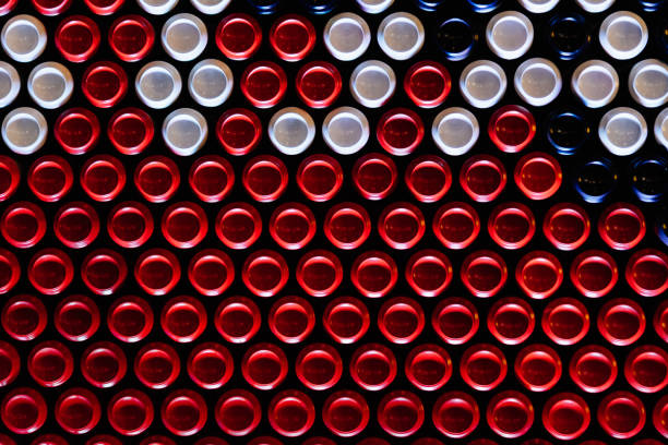 Wall of Cans for recycling