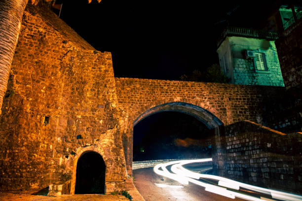 istock Fortress wall in herceg novi, Montenegro 1154220724