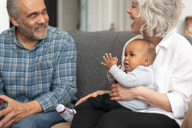 istock Mixed Ethnic Grandparents Spending Time With Their Granddaughter 1154221757