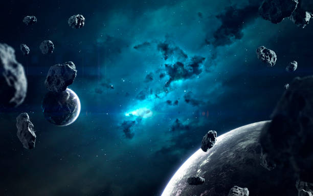 istock Planets and clouds of star dust . Deep space image, science fiction fantasy in high resolution ideal for wallpaper and print. Elements of this image furnished by NASA 1154222806