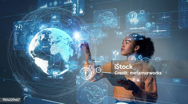 Gui Concept Stock Photo - Download Image Now - Technology, Futuristic, Innovation