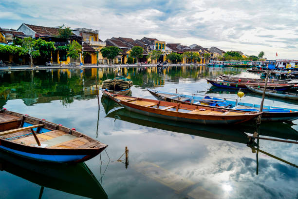 istock Hoi An ancient town on the morning 1154241789