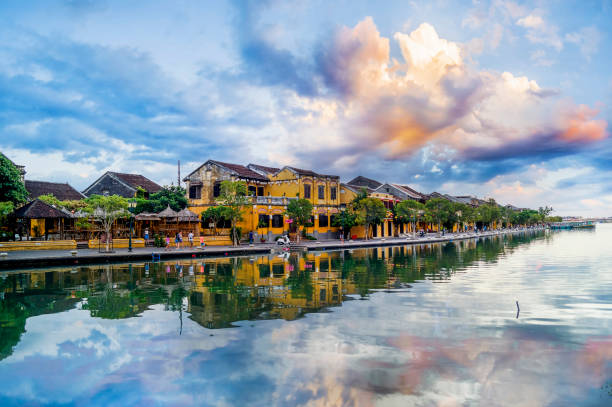 istock Hoi An ancient town on the morning 1154241844