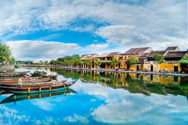 istock Hoi An ancient town on the morning 1154241897